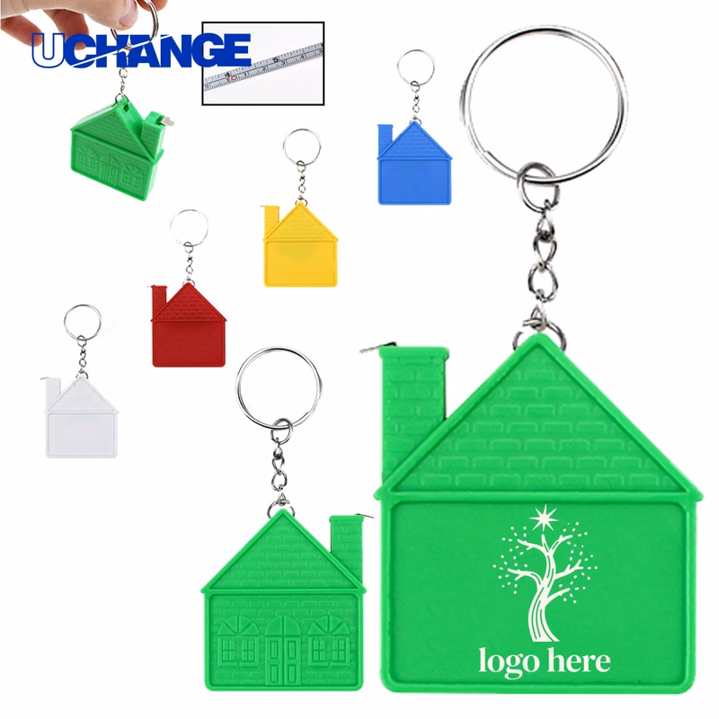 Retractable Tape Measure Keychain
