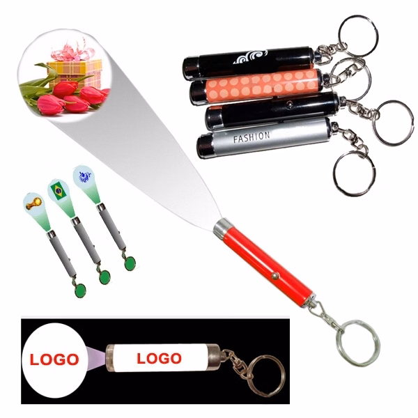 Logo Projector Keychain Light