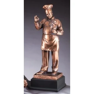 Chef Resin Sculpture 1