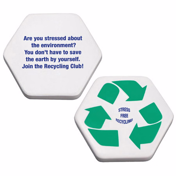 Recycle Symbol Stress Reliever