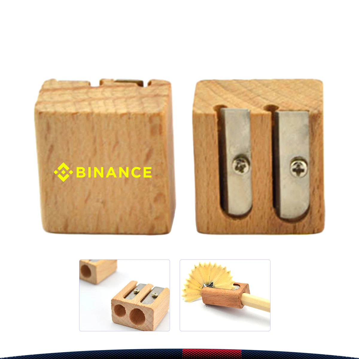 Wooden Pencil Sharpener 1