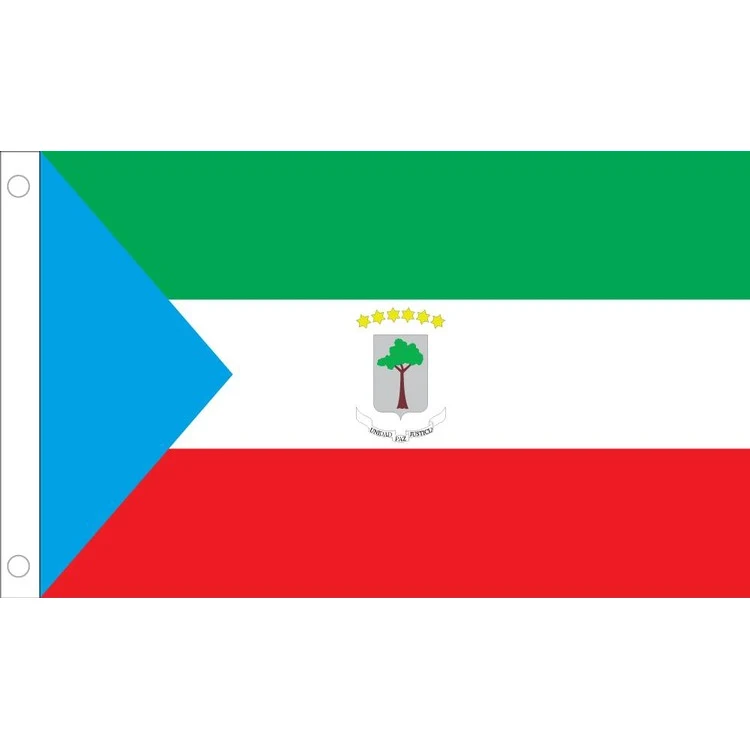 Equatorial Guinea Flag - 2' x 3' - Nylon 1