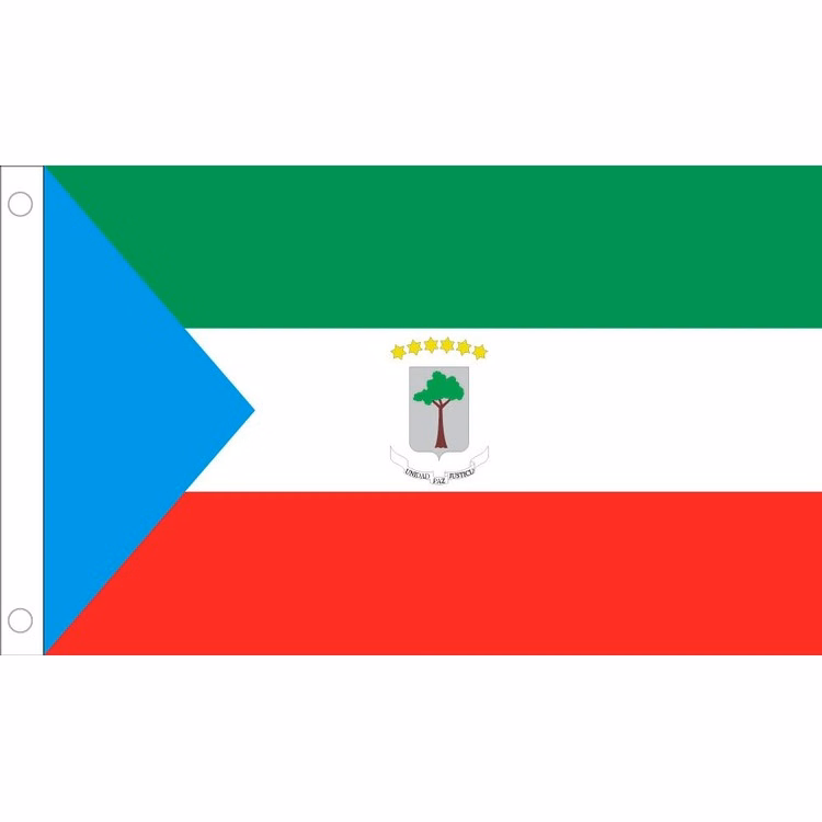 Equatorial Guinea Flag - 2' x 3' - Nylon