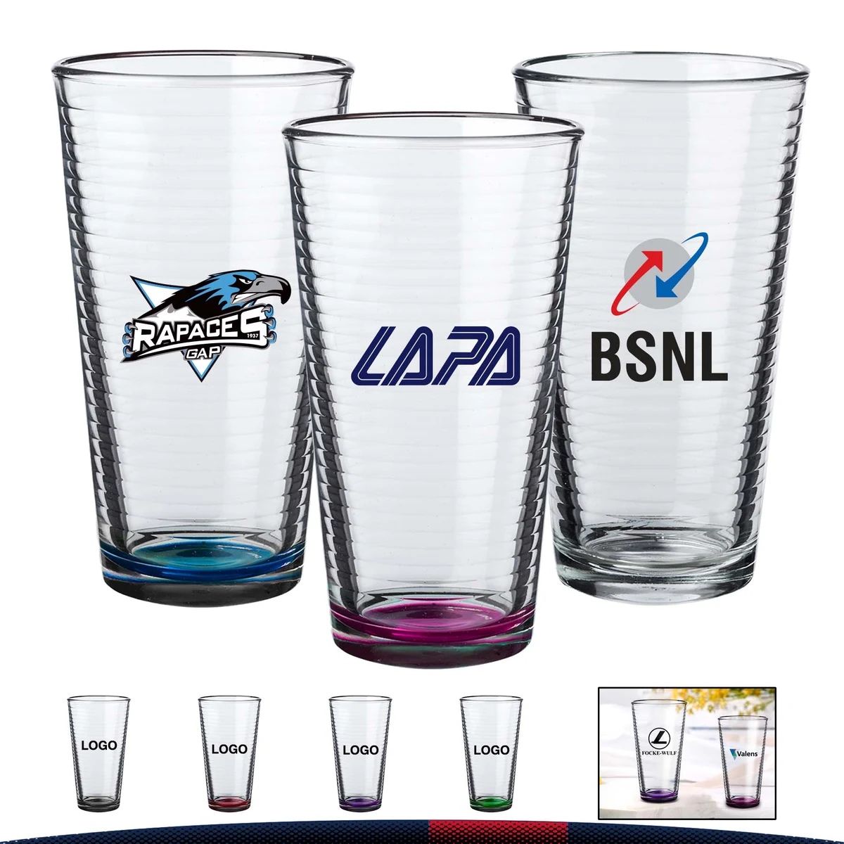 16 oz. Grono Pint Glasses 1