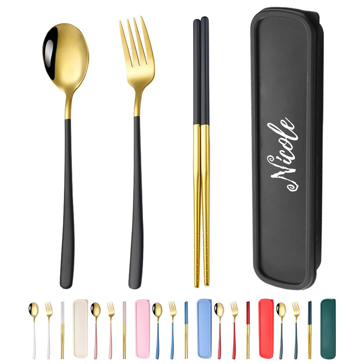 Portable Stainless Steel Cutlery Set 1