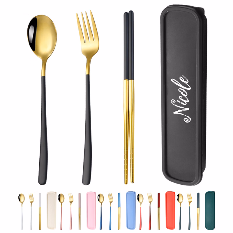 Portable Stainless Steel Cutlery Set