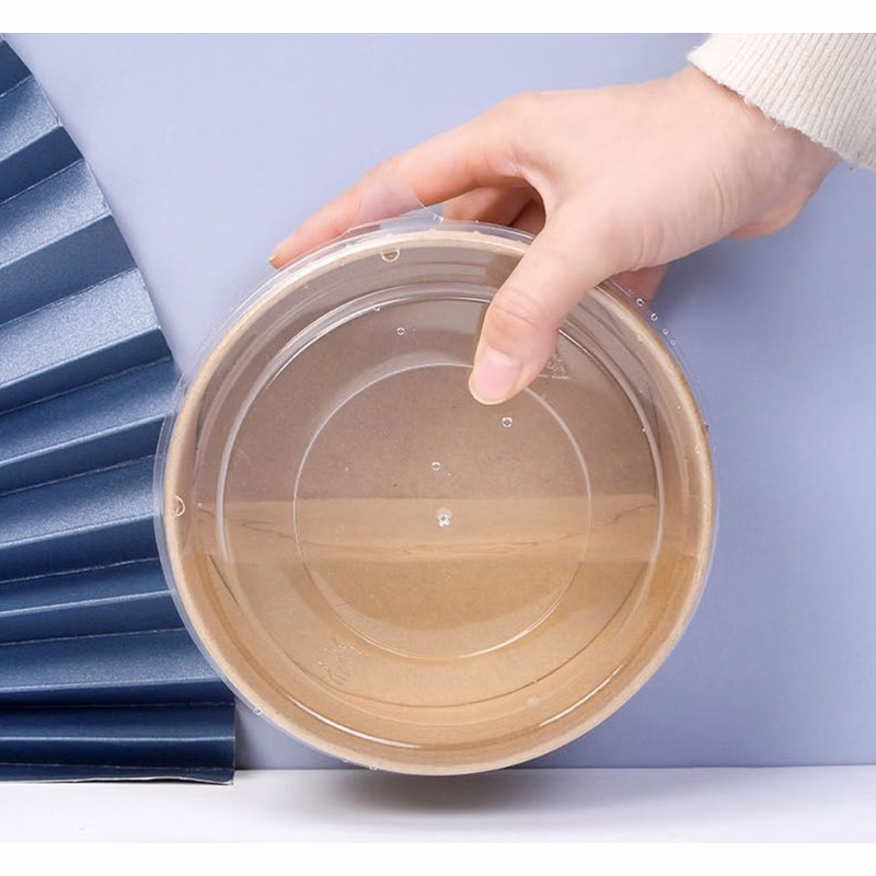 25 Oz Large Paper Bowls with Lids