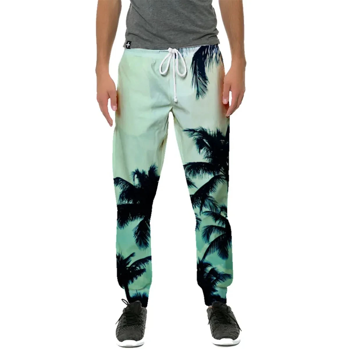 Unisex 75D Pique Sublimation Full Color Long Pants 1