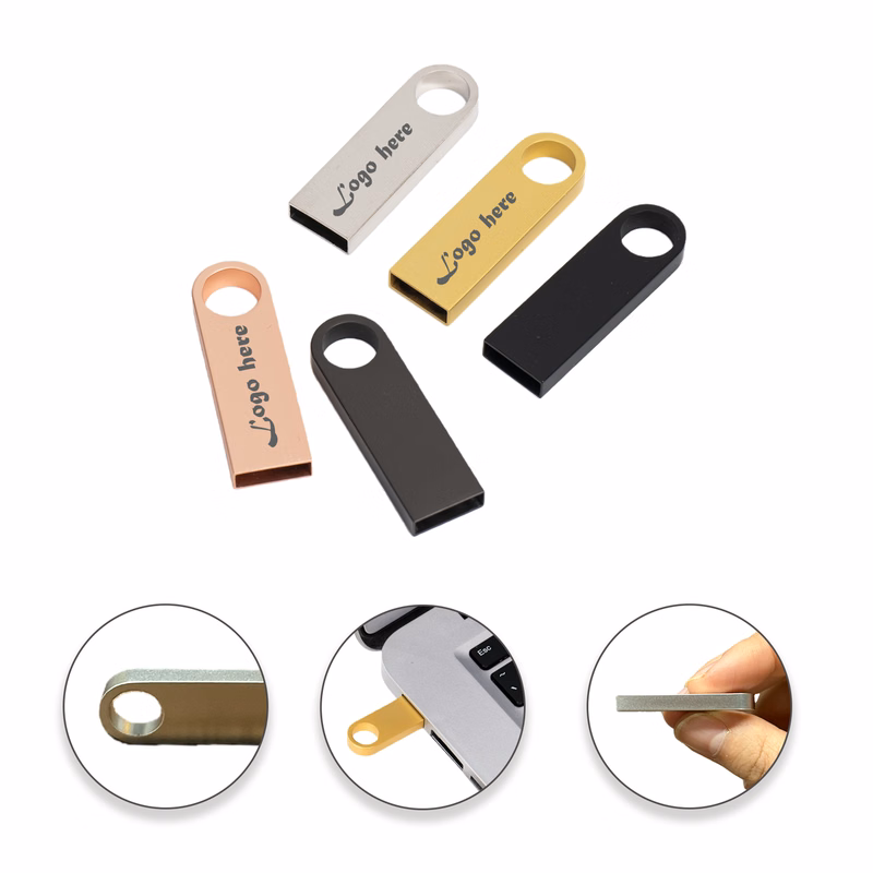 2GB Mini Metal USB Flash Drive