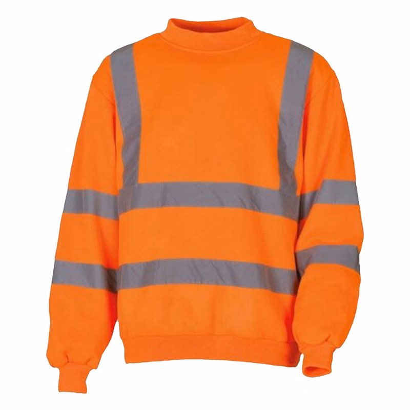 VISIPRO Reflective Safety Sweatshirt with Bands & Brace -