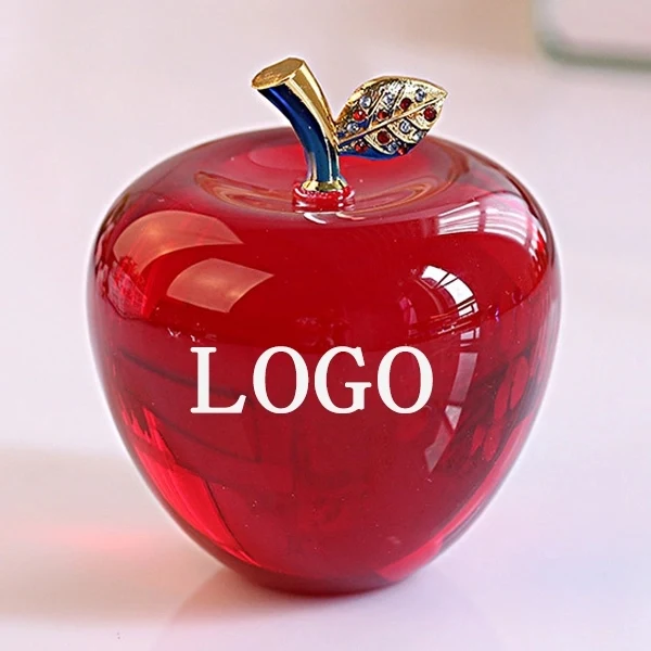 Crystal Christmas Apple 1