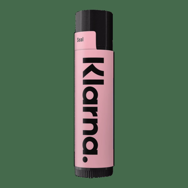 Custom SPF 30 Soy Based Lip Balm in Black Tube