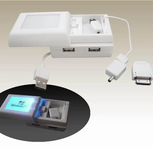 USB 4-Port Hub & Cell Phone Charger 1
