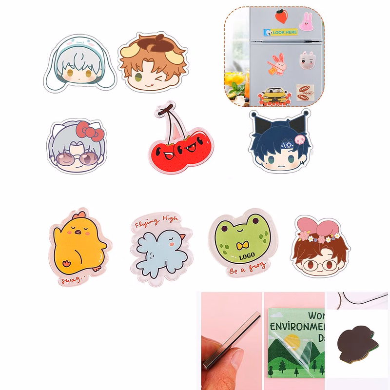 Customized Acrylic Fridge Magnets