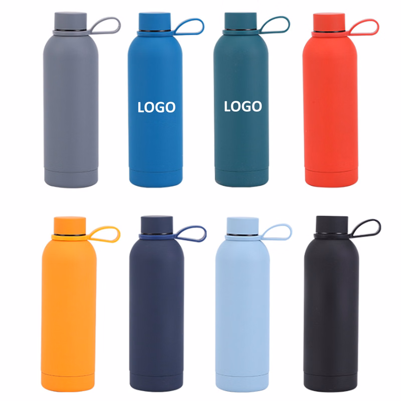 17 oz Vacuum Insulated Water Bottle With Rope