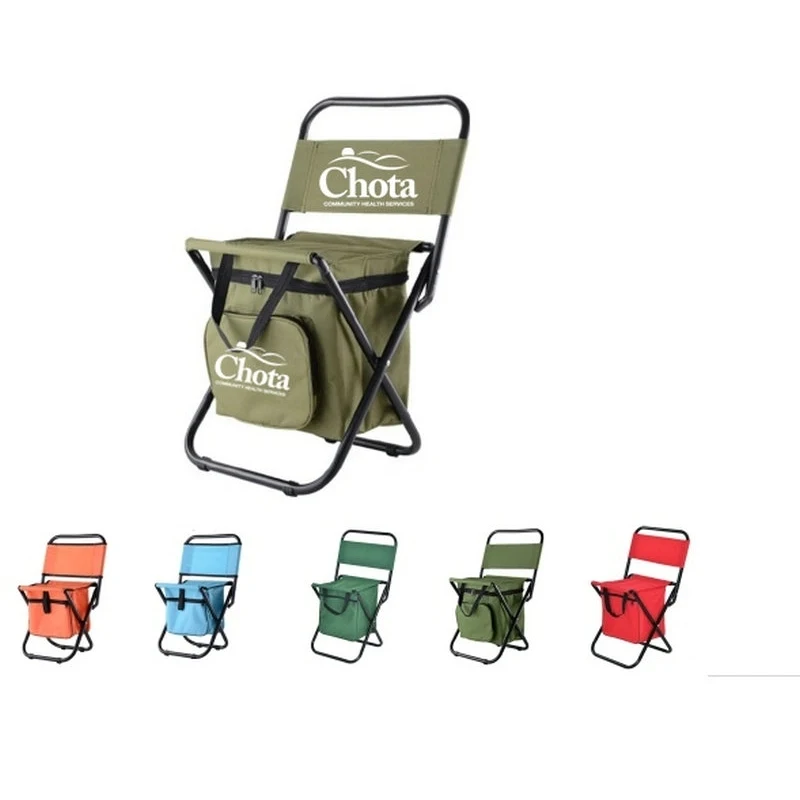 Camping Chair with Cooler Insulated Bag 1