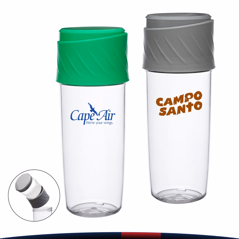 Ceskle Plastic Water Bottle - 16 OZ.