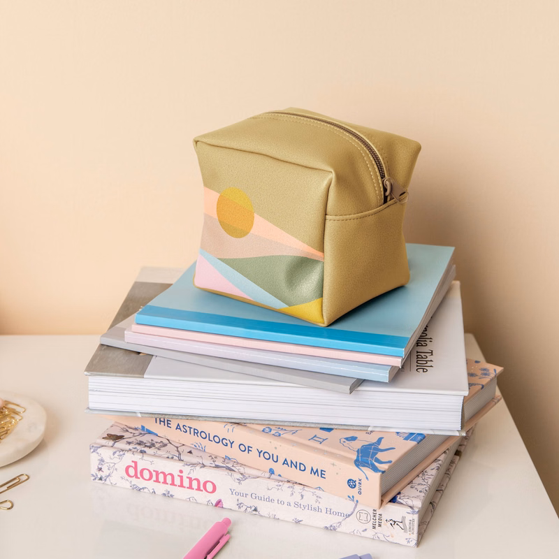 MOD POUCH - LARGE - VEGAN LEATHER