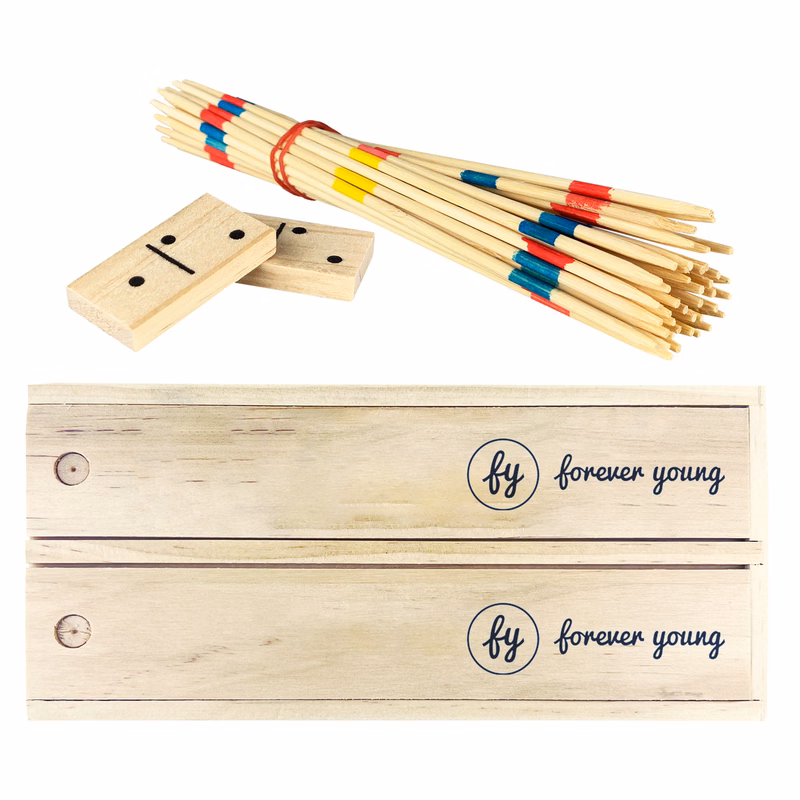 Mikado and Domino Game Set