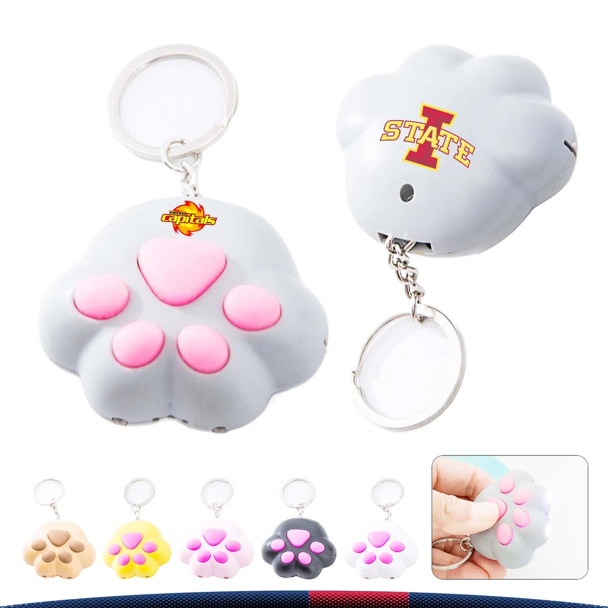 Kitty Keychain Flashlight 1