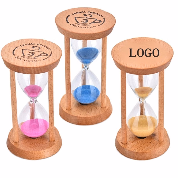 3 Mins Wooden Frame Sandglass