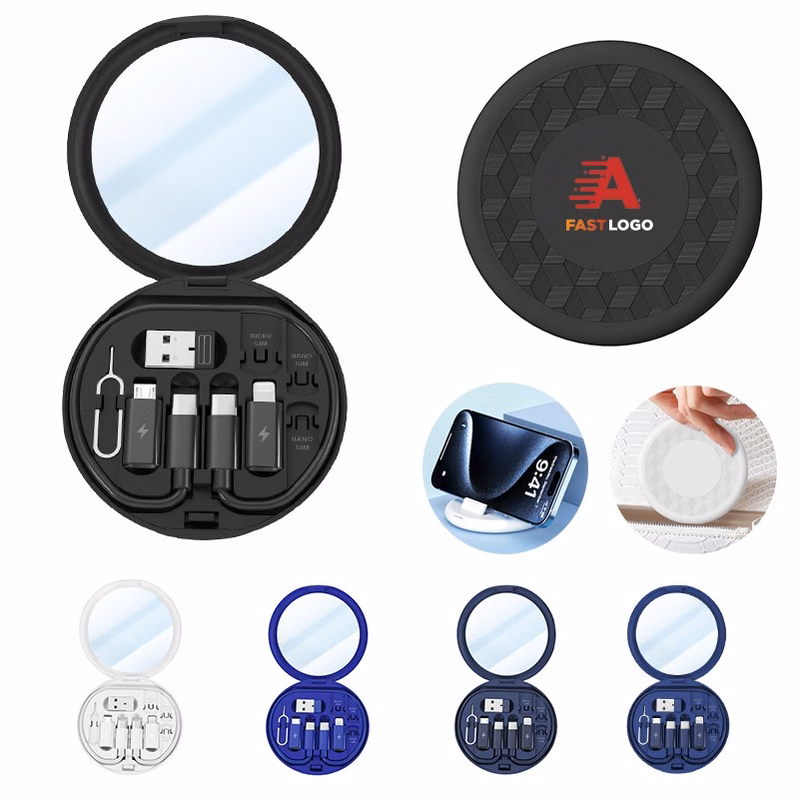 6" 1 Adapter Cable with Holder Mirror