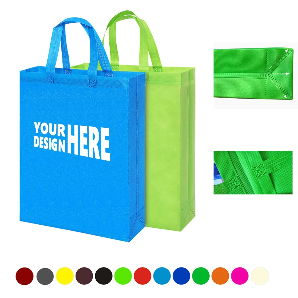 Promotional Non-Woven Printed Tote Shopping Bag 1