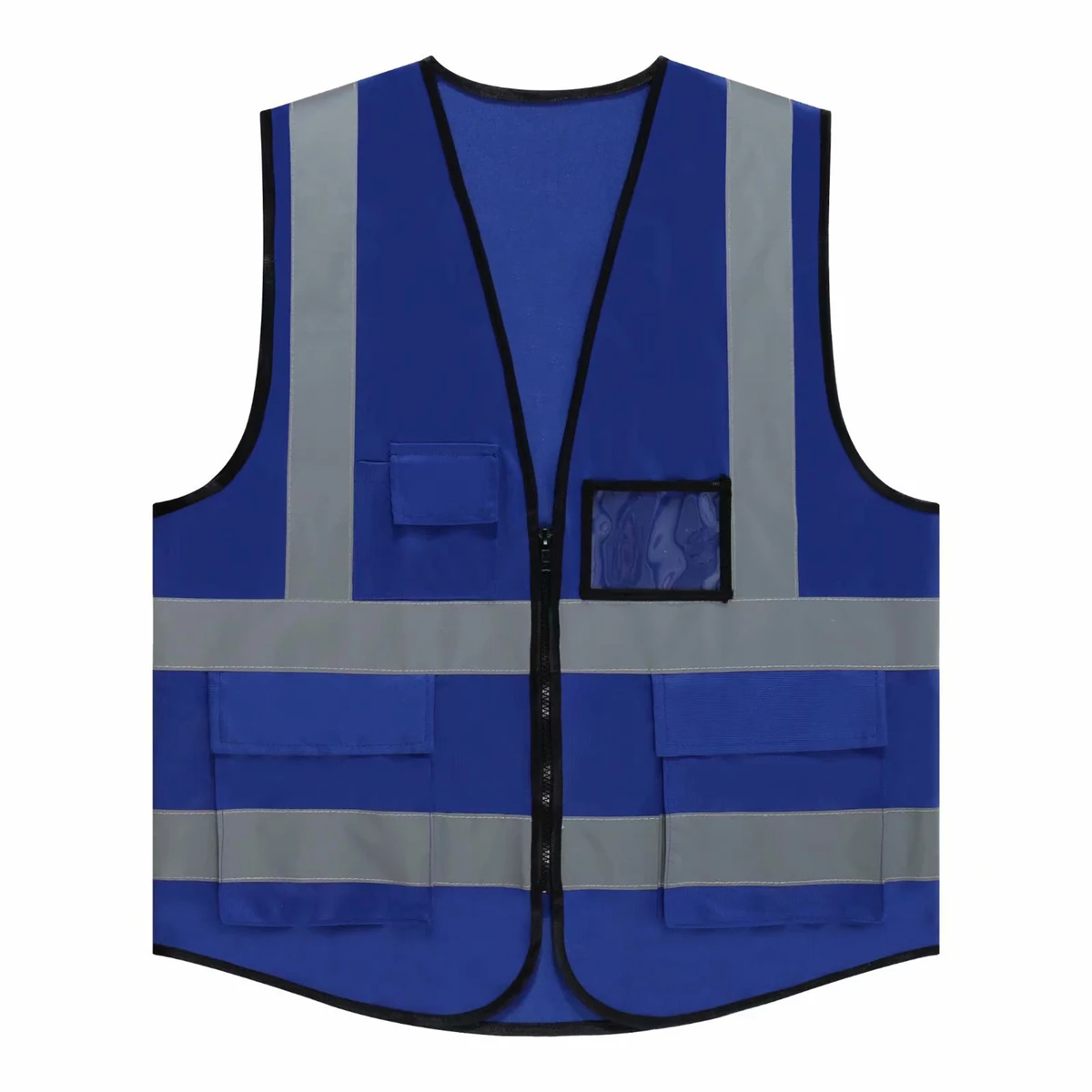 Multi-Pockets Reflective Safety Vest 1