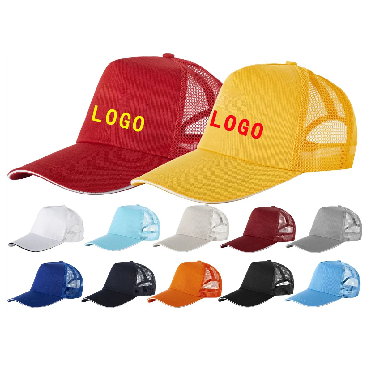 Baseball Cap Mesh Trucker Hat 1