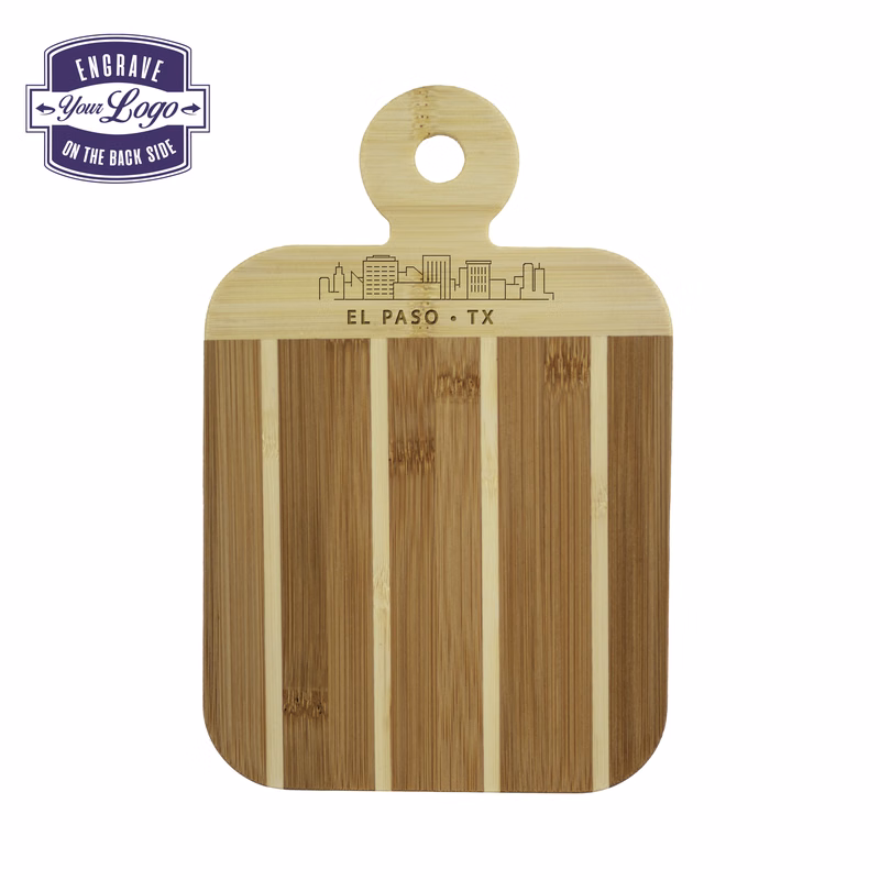 Striped Paddle City Skyline Board - El Paso