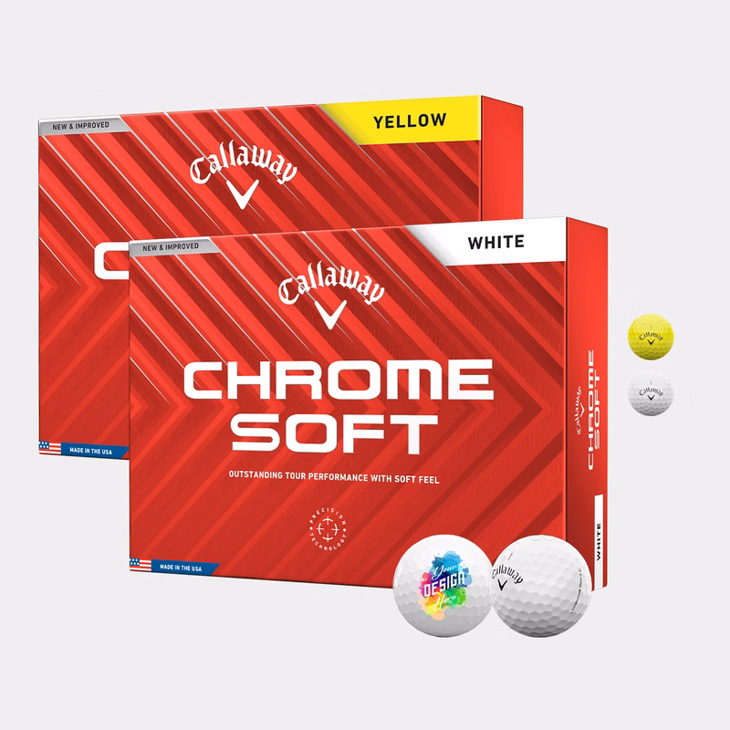 Callaway® 12 Pack Chrome Soft Golf Balls