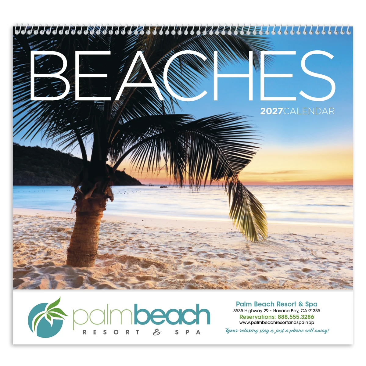 Triumph® Calendars Beaches Calendar 1