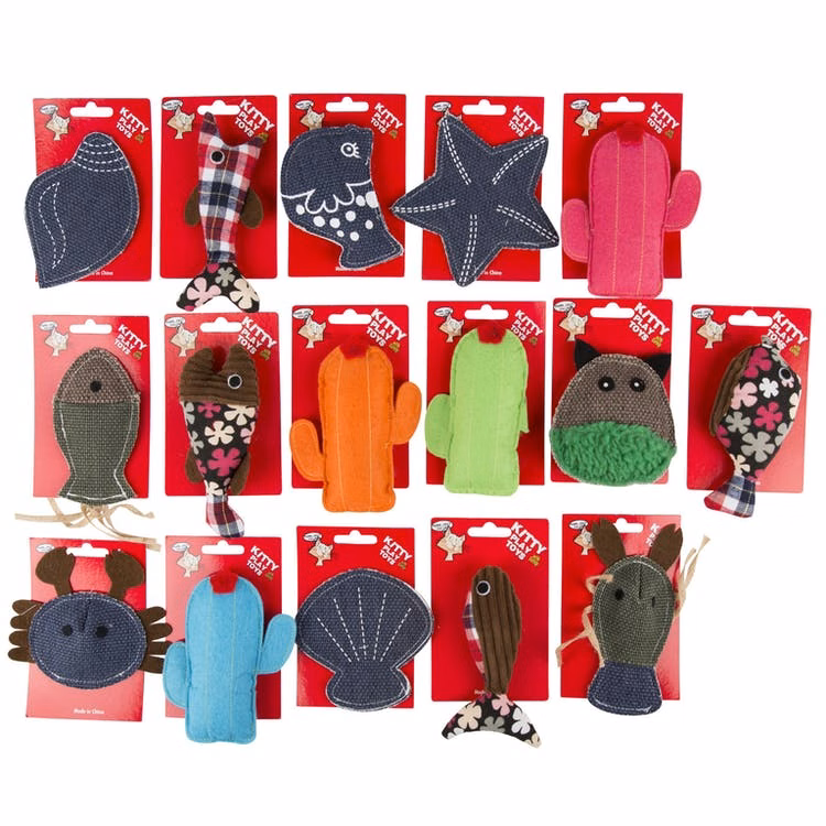Kitty Play Toys - 6 Assorted Styles