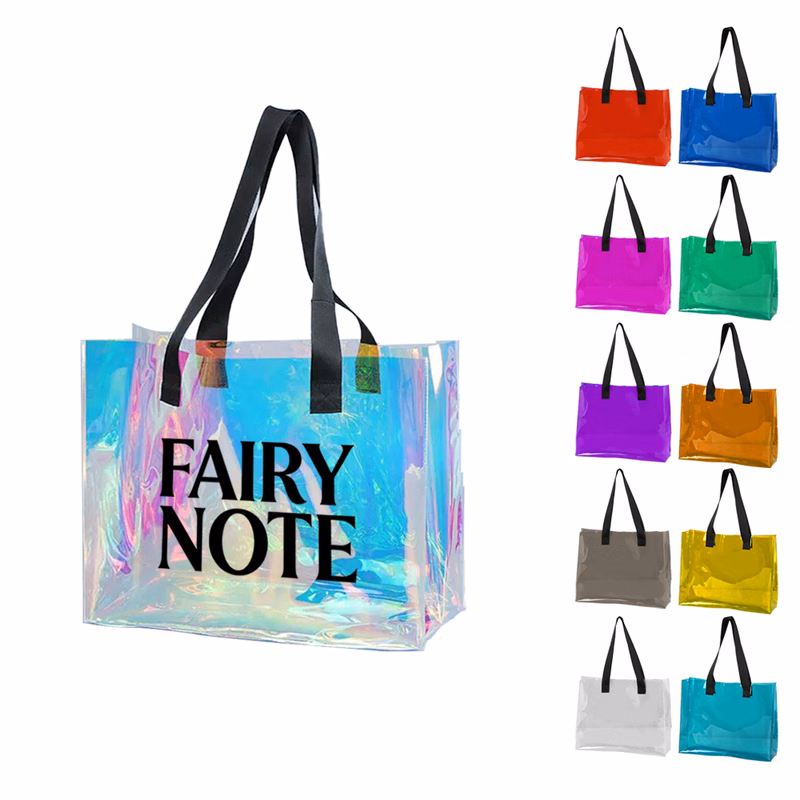 Clear Hologram Tote Bag