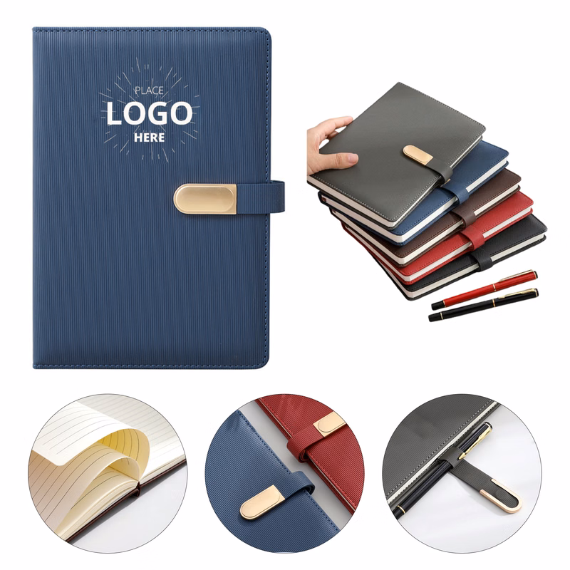 A5 PU Leather Classic Writing Notebook