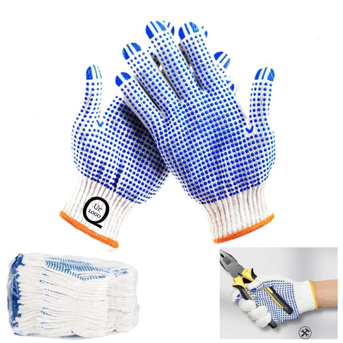 Anti-Slip Knitted Working Glove 1