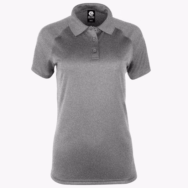 #F121 / Titanium Heather Women's Polo