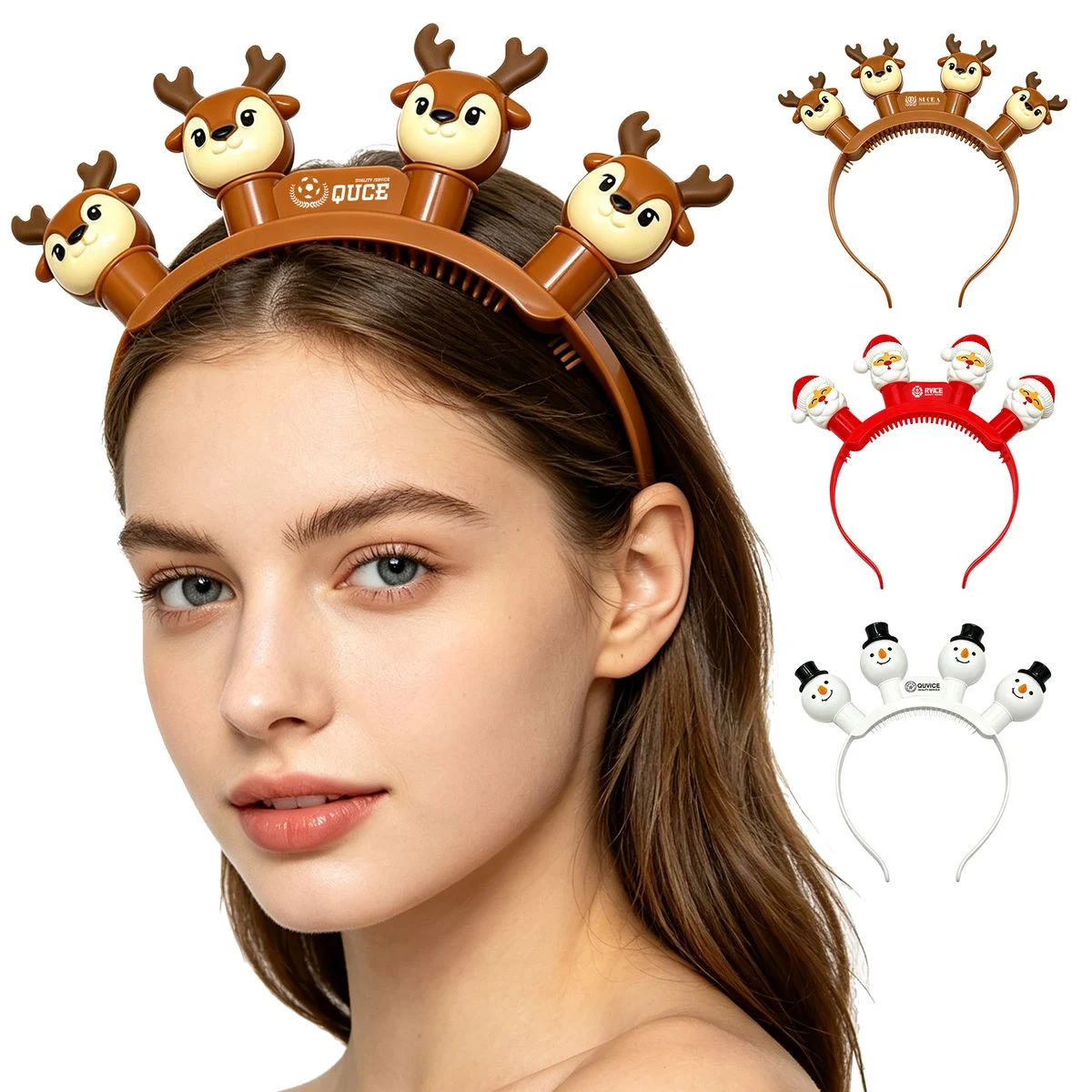 Luminous Santa Claus Xmas Hair Band 1