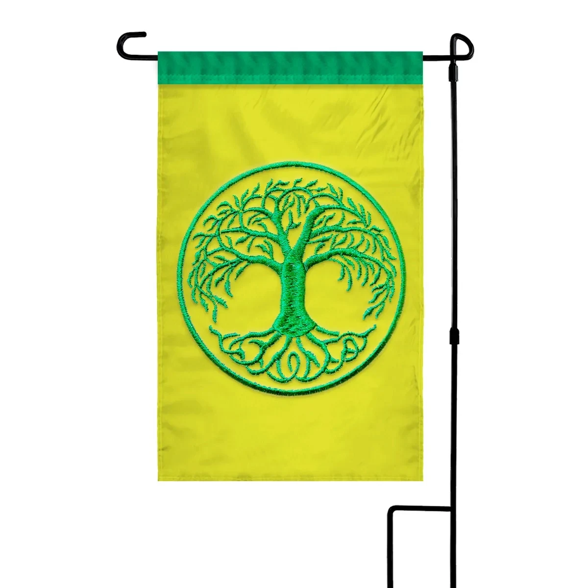 Custom Embroidered Garden Flag 12" x 18" E-Poly 1