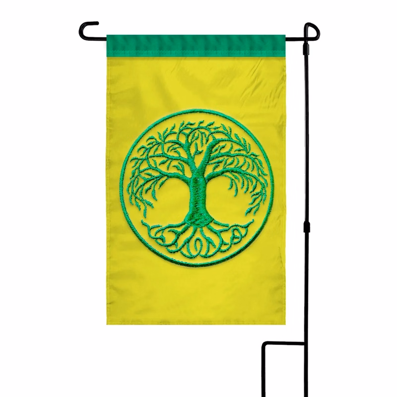 Custom Embroidered Garden Flag 12" x 18" E-Poly