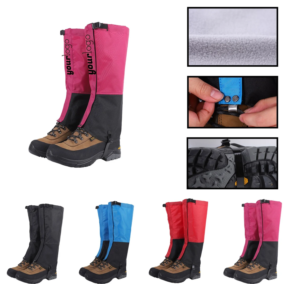 Waterproof Adjustable Leg Gaiters 1