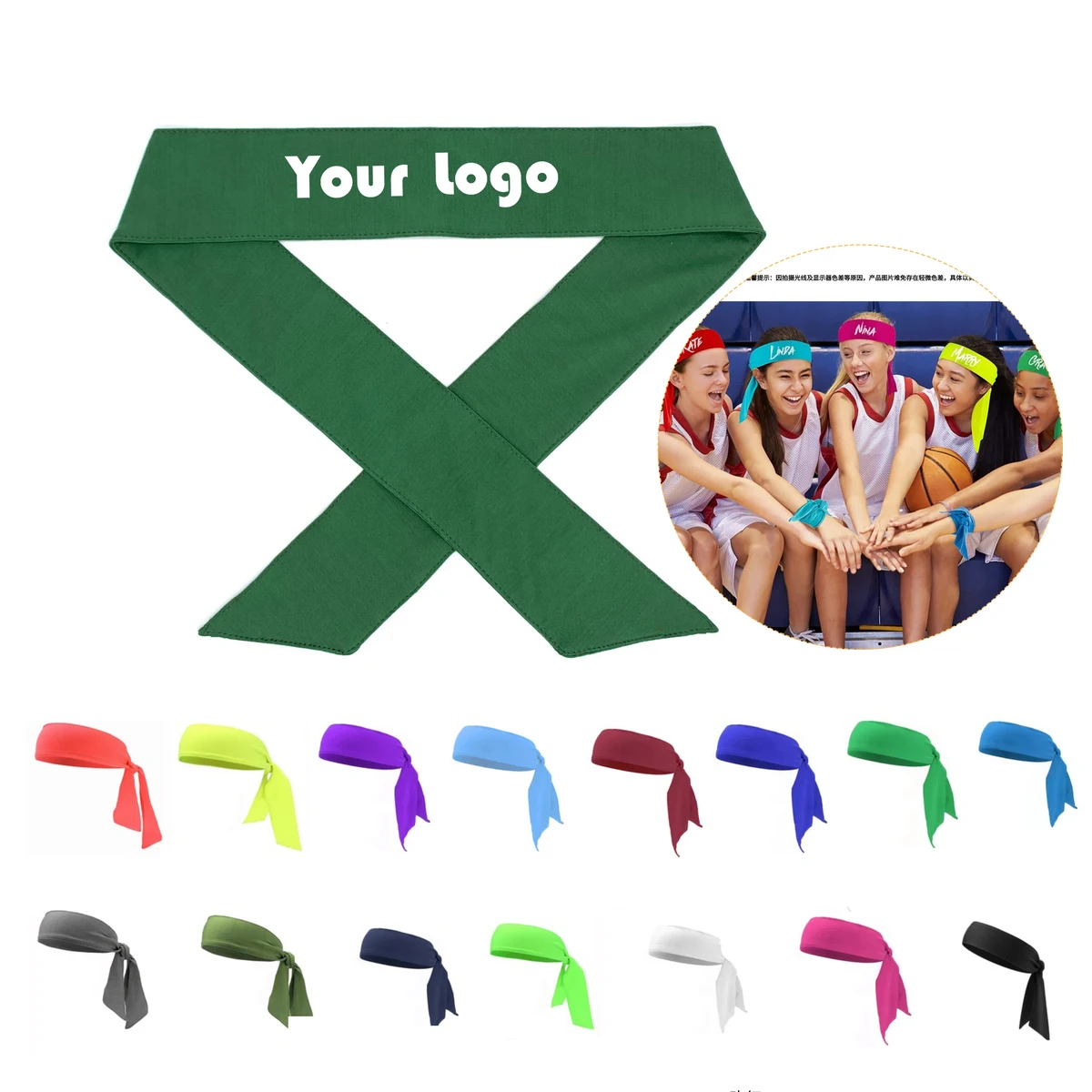 Sports Headscarf Tennis Headband 1