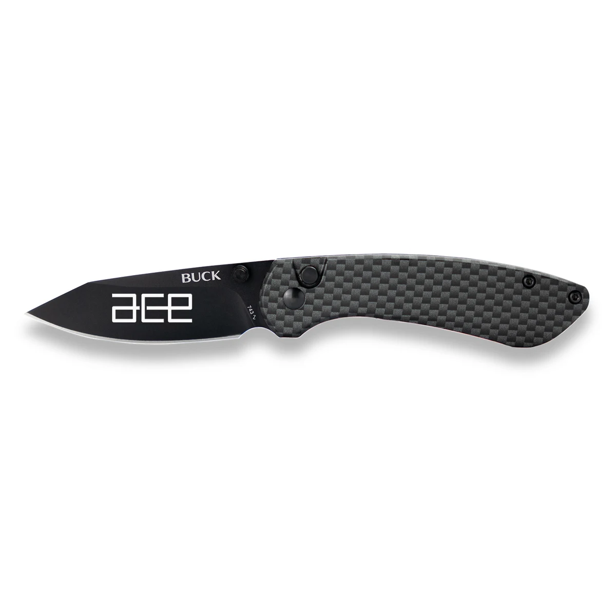 Buck® Mini Sovereign Knife Carbon Fiber 1