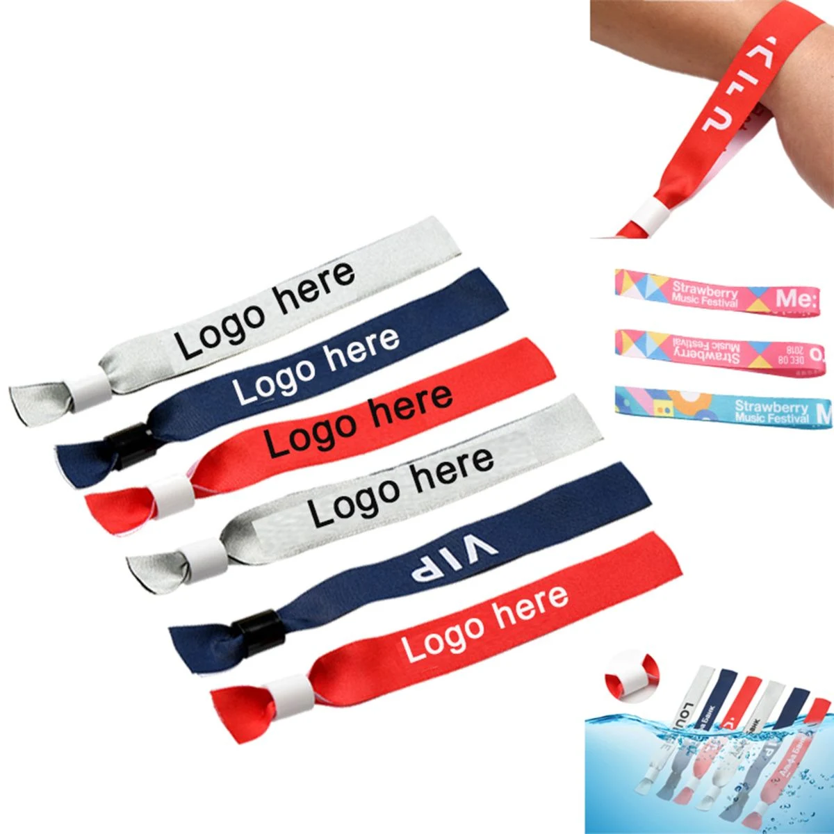 Full Color Woven Wristband 1
