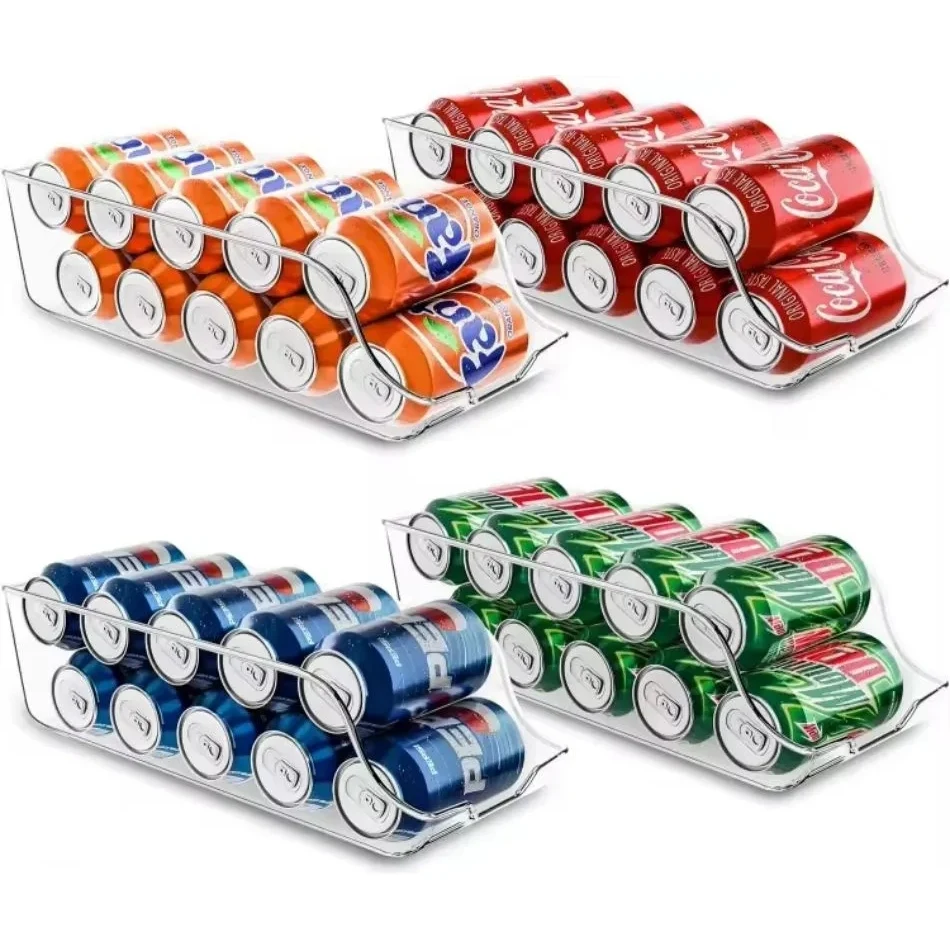 Clear Soda Can Organizer for Kitchen 1