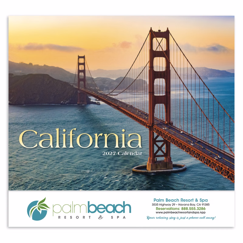 HotLine® Products California Appointment Calendar - Stapled