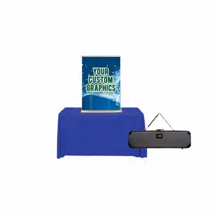 Retractable Tabletop Banner 36in x 59in Graphic