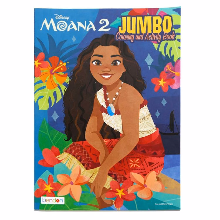 Moana 2 Coloring Book