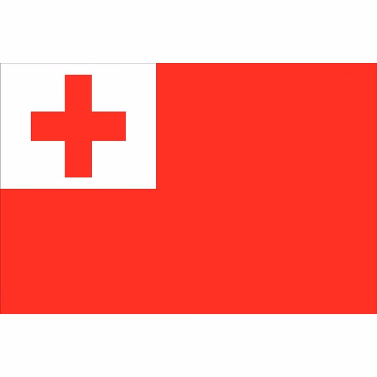 Tonga Flag - 2' x 3' - Nylon