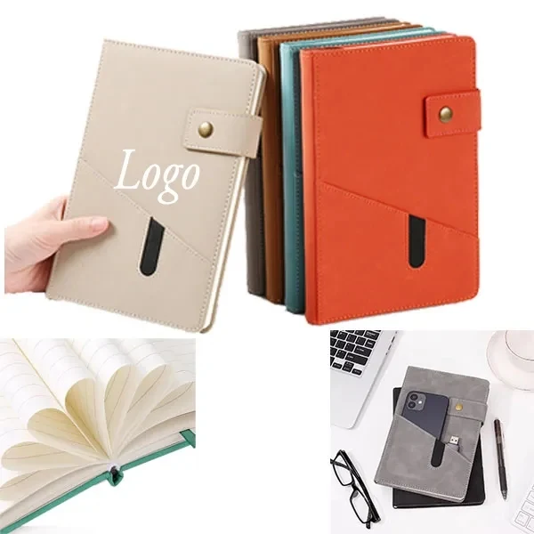 Vintage button notebook 1